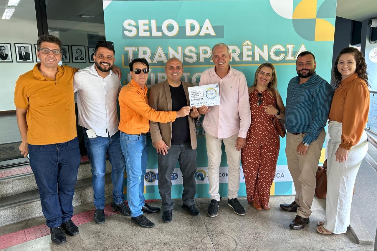 Câmara de Cachoeiro recebe Selo Diamante em Transparência Pública em evento no TCE-ES