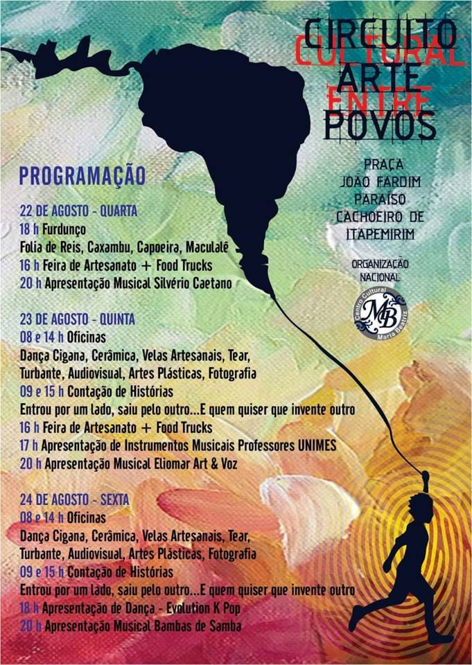 Começa Circuito Arte entre povos